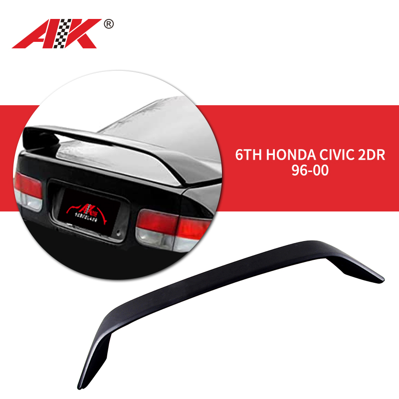 AK-6411 6th Honda Civic 2DR 96-00 Rear Spoiler
