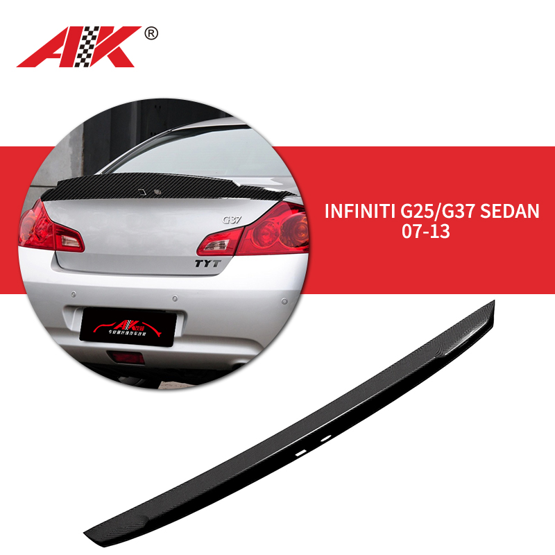 AK-6616 INFINITI G25/G37 Sedan 07-13 Rear Spoiler