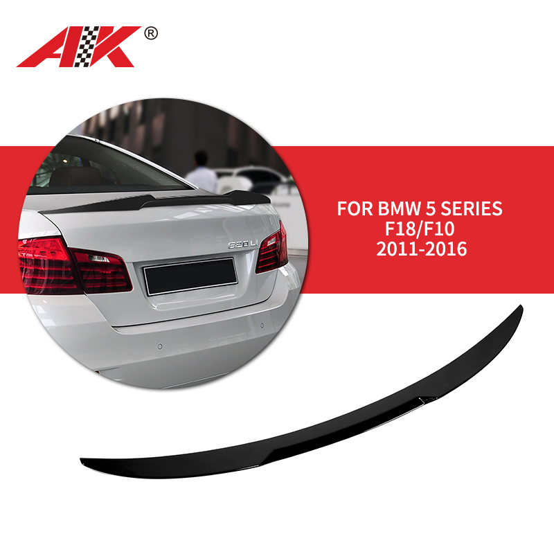 AK-9001 BMW 5 Series F18/F10 2011-2016 Plastic Rear Spoiler 
