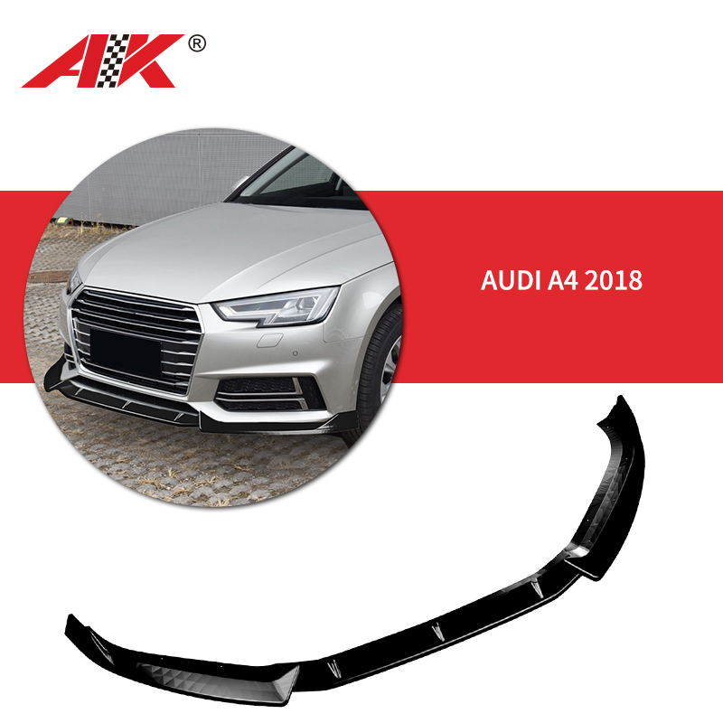 AK-89403 Audi A4 2018 front bumper lip