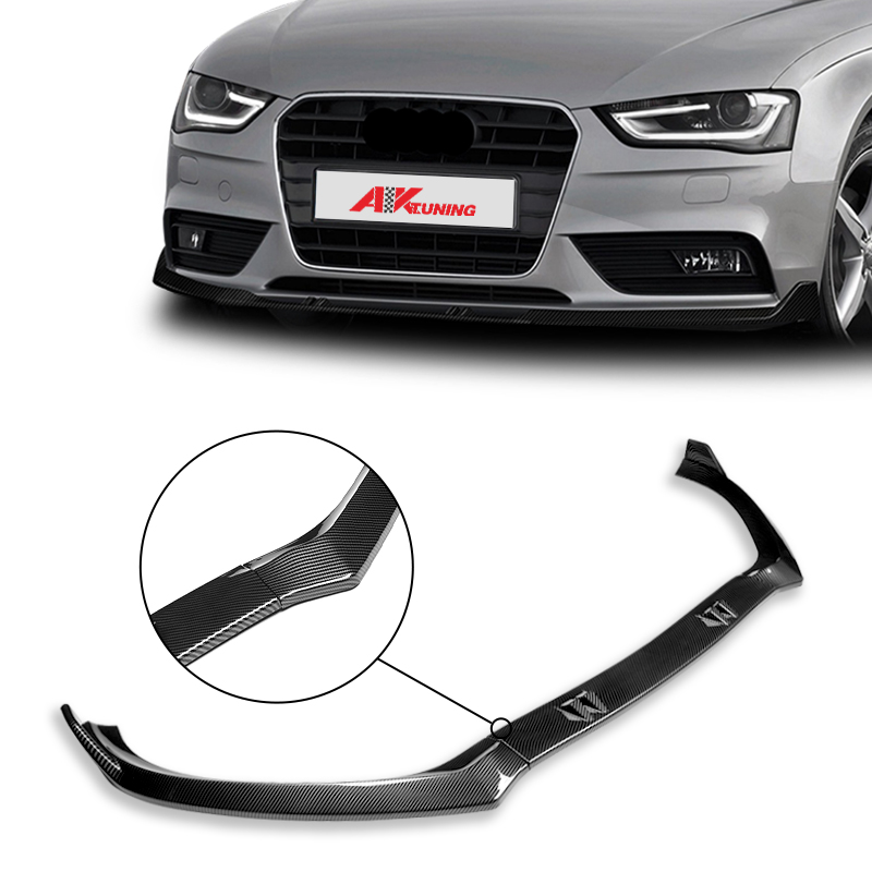 AK-89426 Audi A4 8.5 2013-2016 front bumper lip