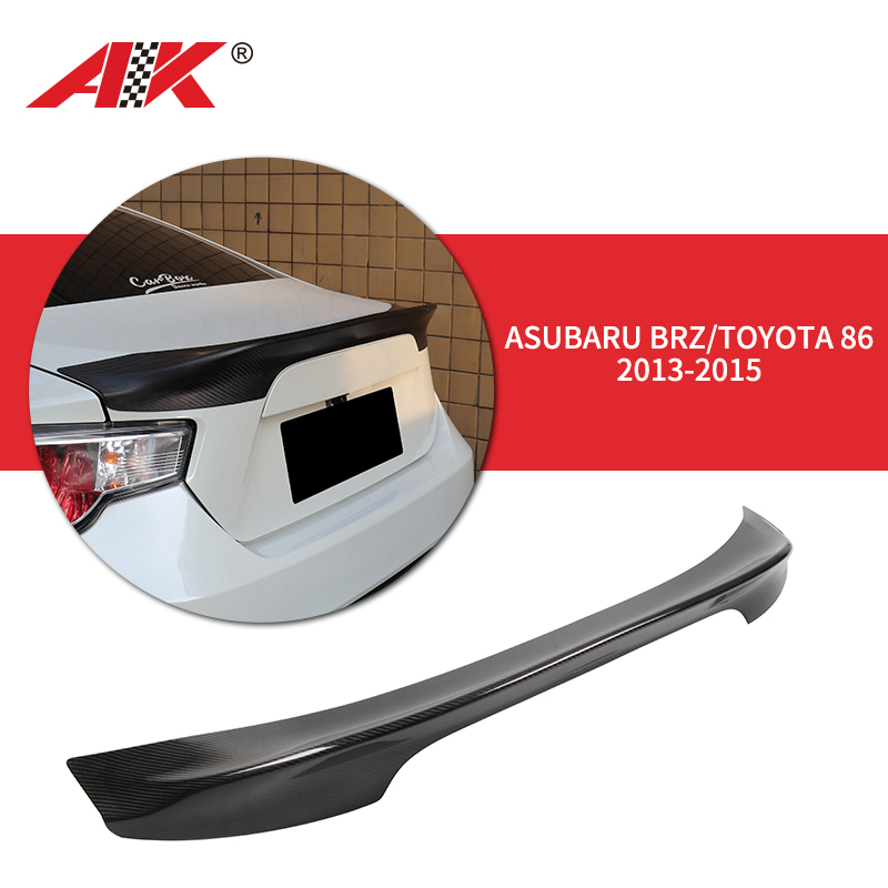 AK-7308 Toyota 86 Subaru BRZ 2012-2020 Carbon Fiber Rear Spoiler 