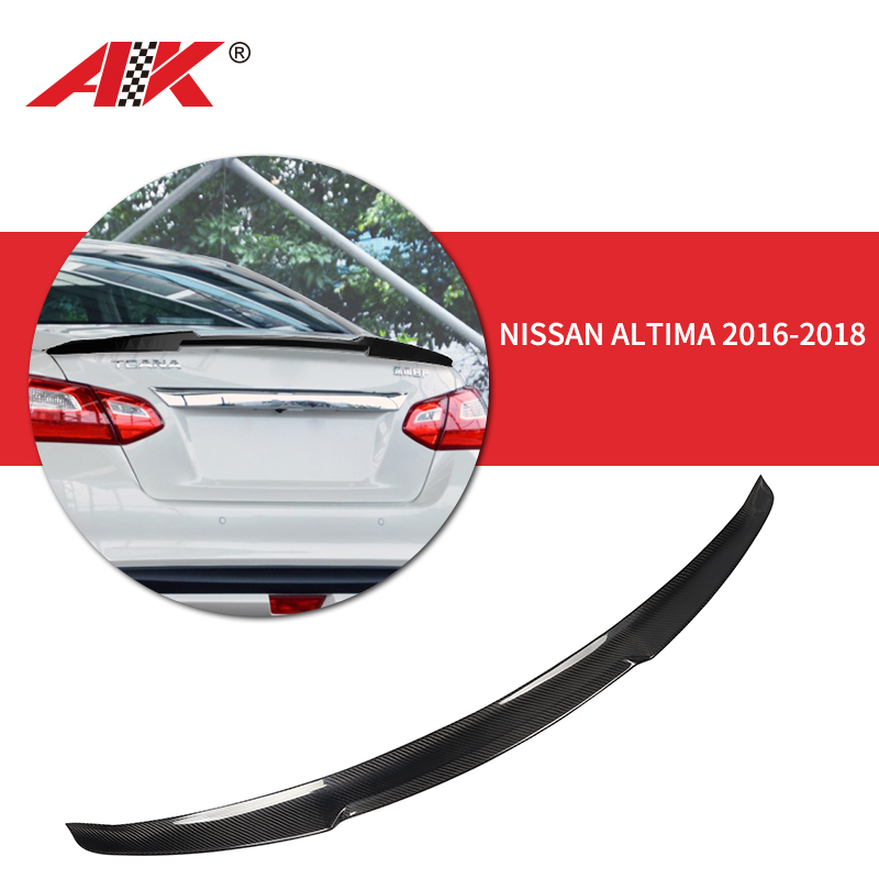 AK-6639 Nissan Altima 2015-2017 Carbon Fiber Rear Spoiler 