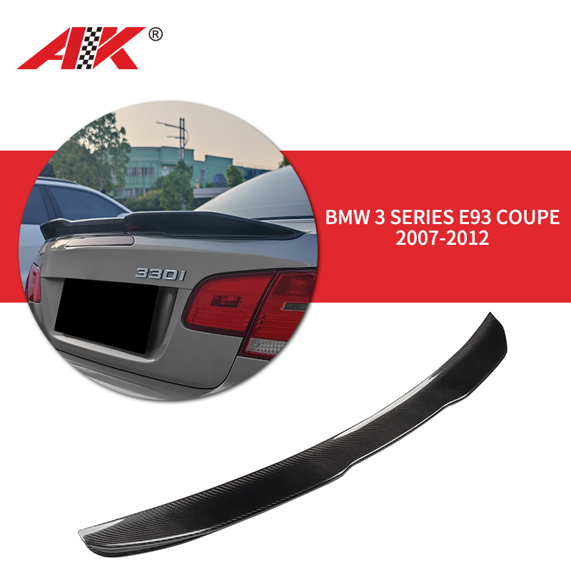 AK-6177 BMW 3 Series E93 2007-2013 Carbon Fiber Rear Spoiler 