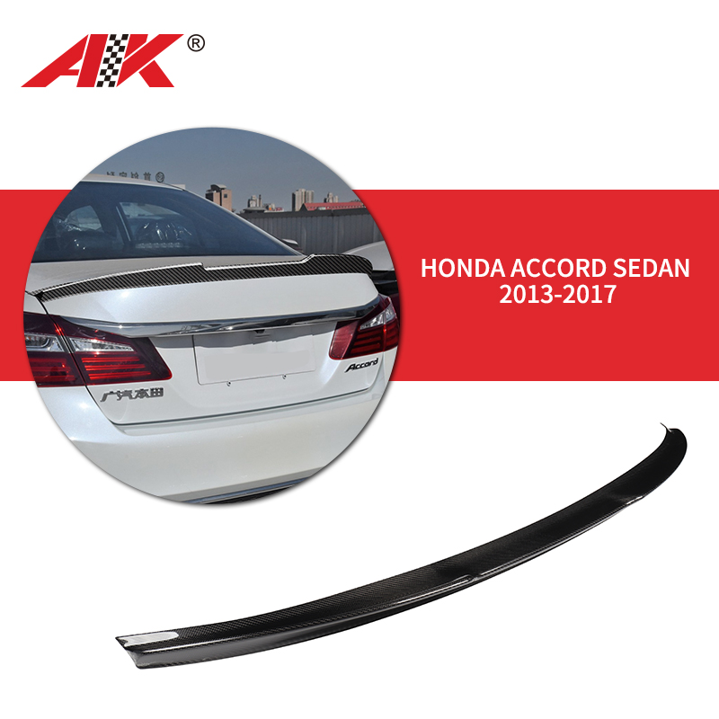 AK-6426 Honda Accord 4D 2013-2017 Carbon Fiber Rear Spoiler 