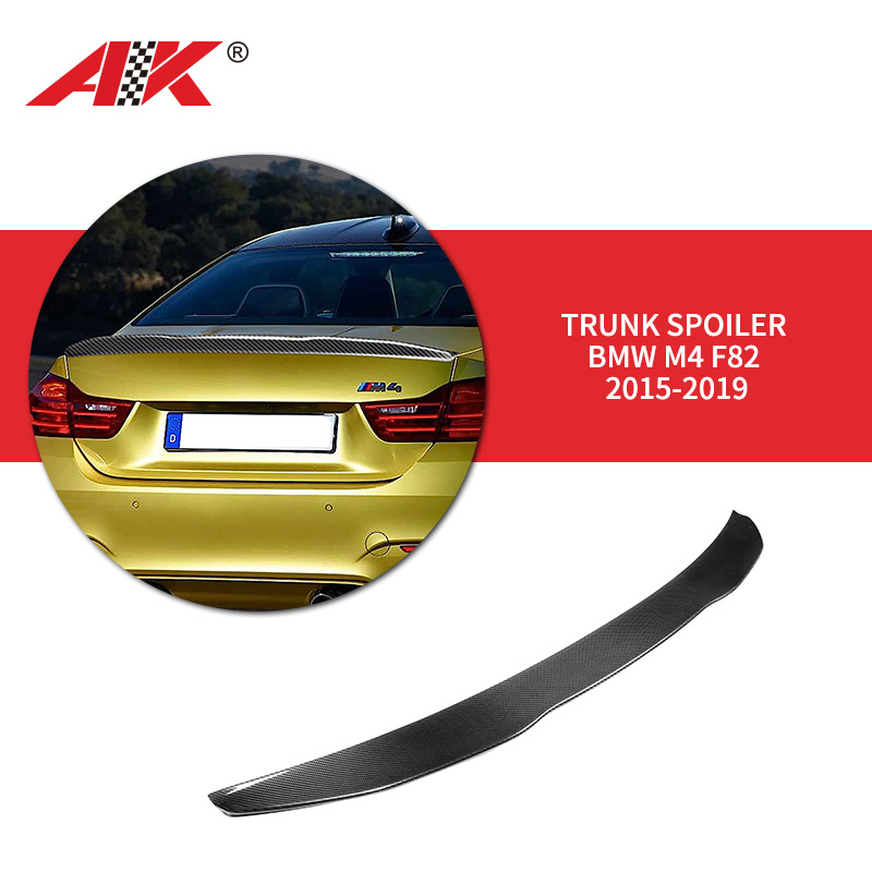 AK-6180 BMW F82 2015-2019 Carbon Fiber Rear Spoiler 