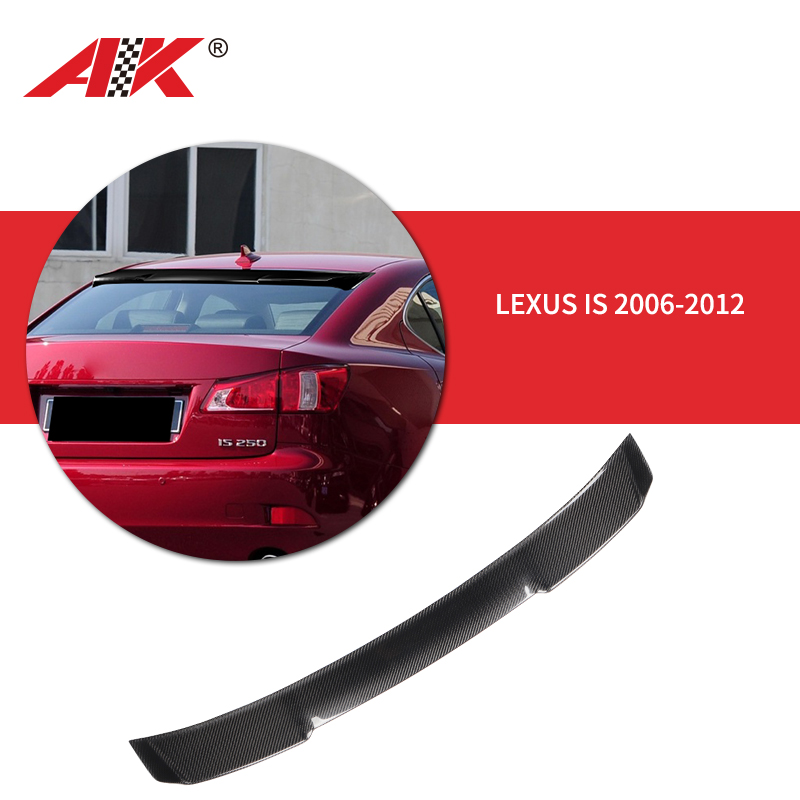 AK-6634 LEXUS IS 2006-2012 Carbon Fiber Roof Spoiler 