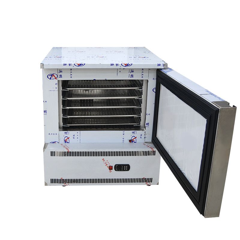 150L industrial conveyor stainless steel deep mini blast freezer