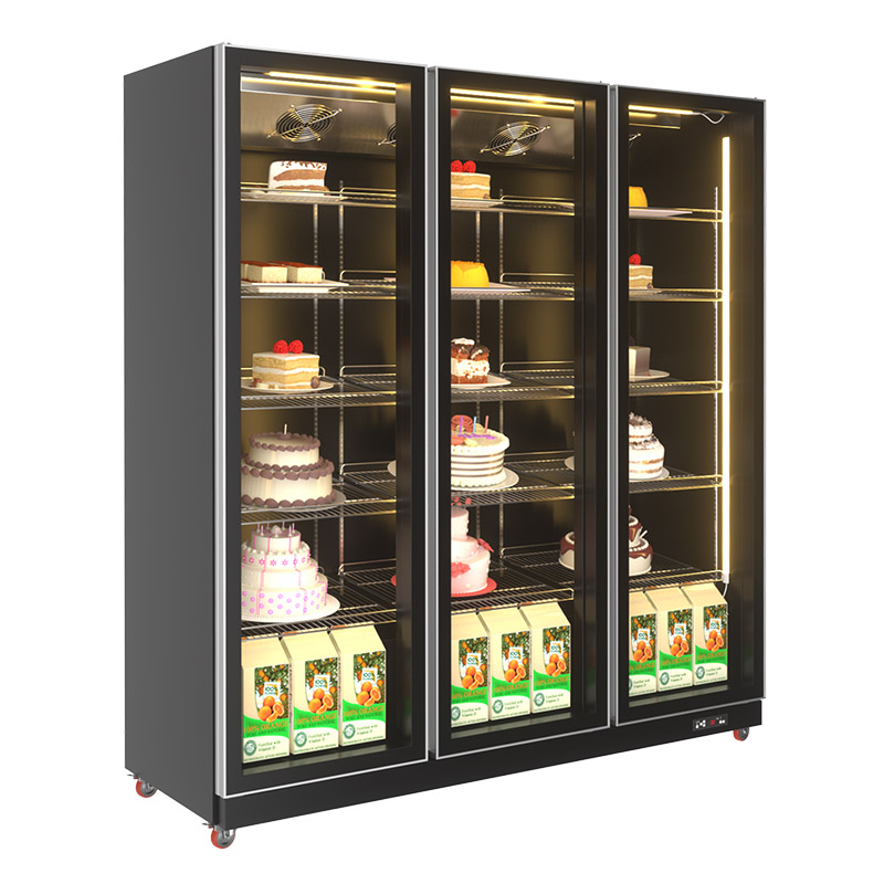 foshan cold drink beer fridge bar counter refrigerators for cakes