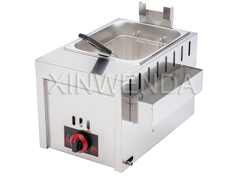 Gas deep fryer