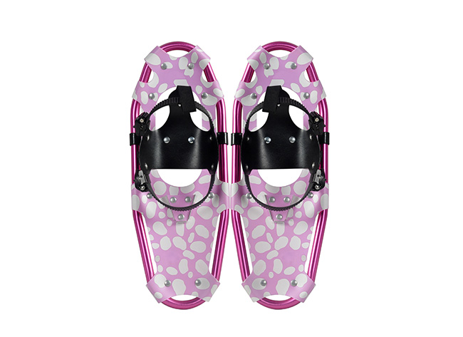 Aluminum Kid's snowshoes-Pink