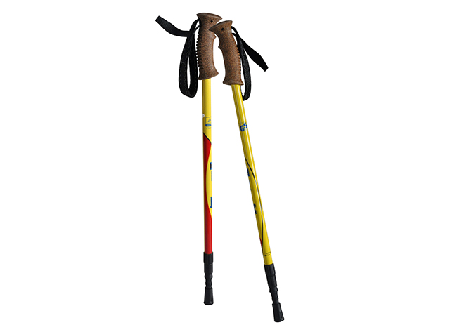 Carbon Fiber Three Sections Trekking Pole