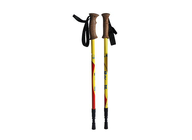 Carbon Fiber Three Sections Trekking Pole