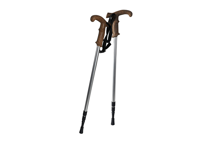 Aluminum Three Sections Trekking Pole