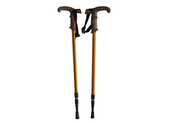 Aluminum Three Sections Trekking Pole