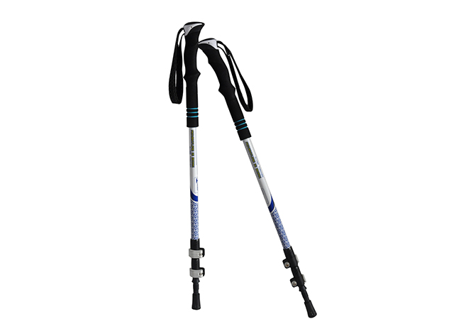 Aluminum Three Sections Trekking Pole