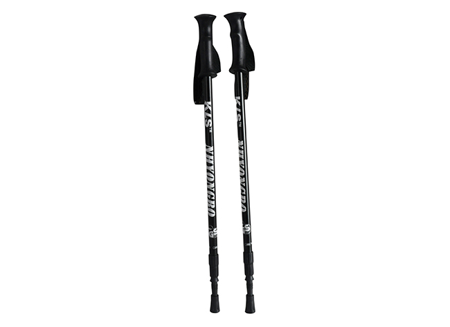 Aluminum Three Sections Trekking Pole