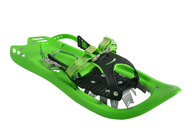 Plastic Snowshoes - Arrow Series Green