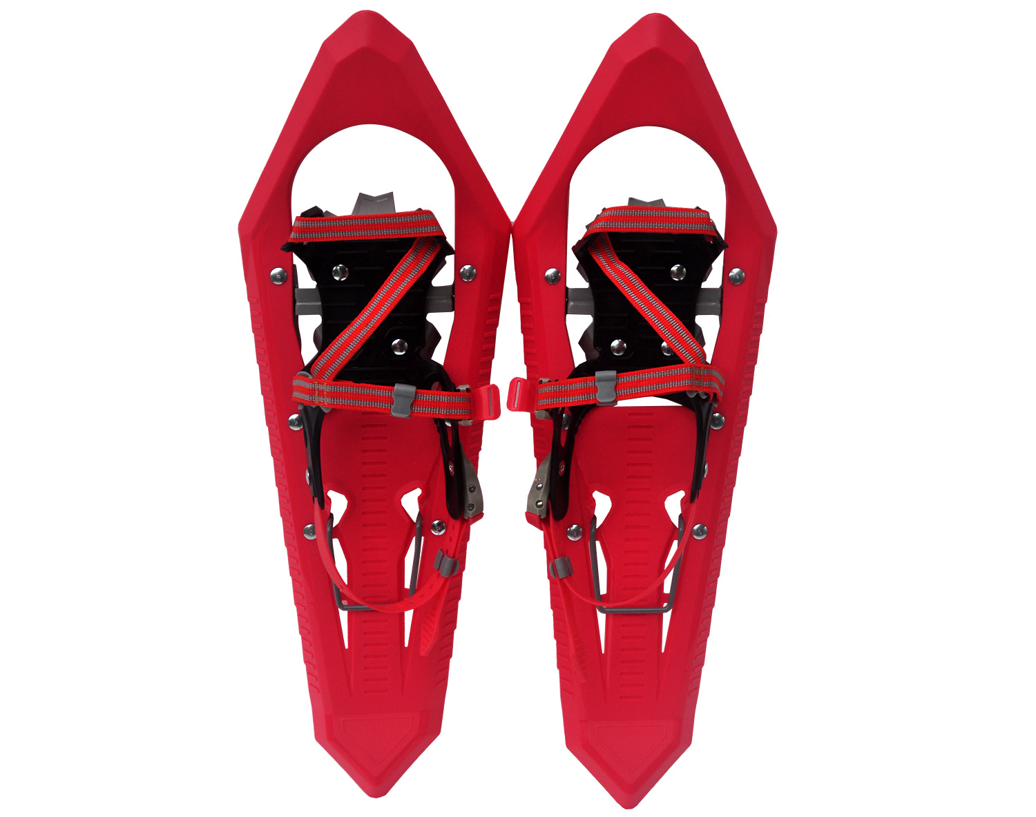 Plastic Diamond Snowshoes-Red