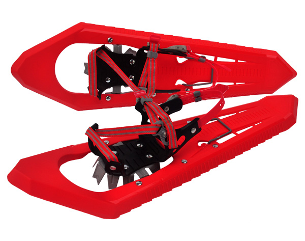 Plastic Diamond Snowshoes-Red