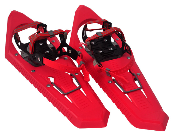 Plastic Diamond Snowshoes-Red