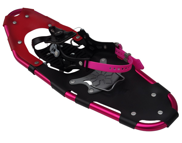 Aluminum frame BOA system snowshoes