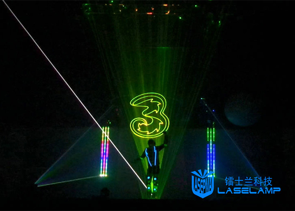 3D laser dance equipment