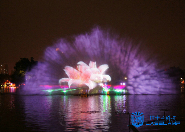 Laser Performance: Water Screen Film