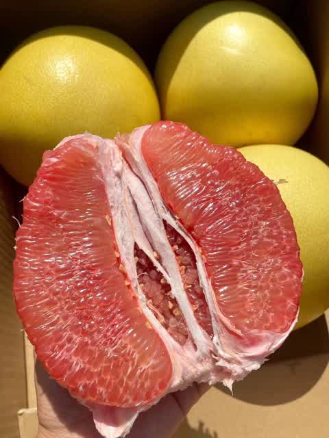 Red meat honey pomelo