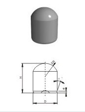 地質(zhì)礦用材料--球形截齒