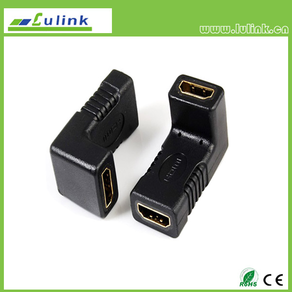 HDMI female to HDMI Female Adapter,90°