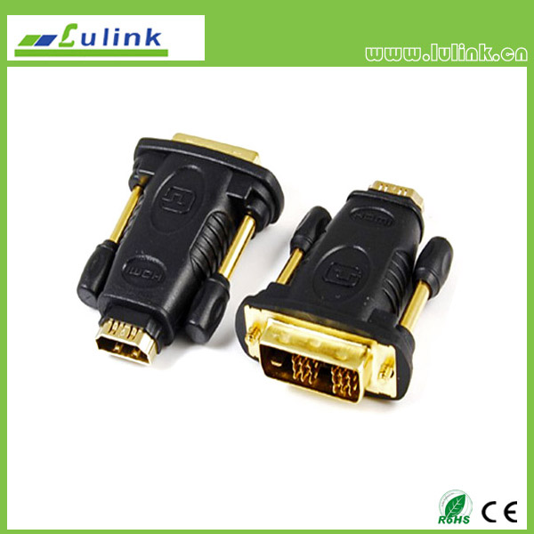 HDMI FEMALE TO DVI(18+1) MALE Adapter