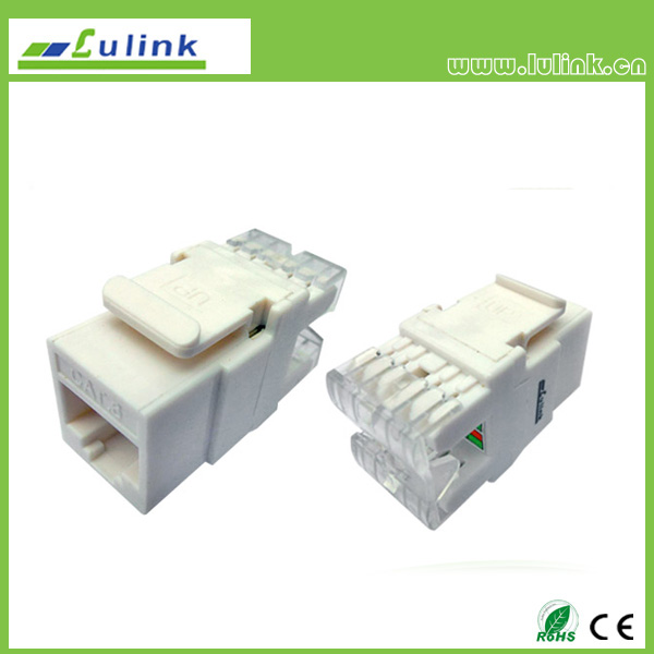 UTP Cat.6 RJ45 Keystone Jack 180 Degree Number: LK-6KJU008