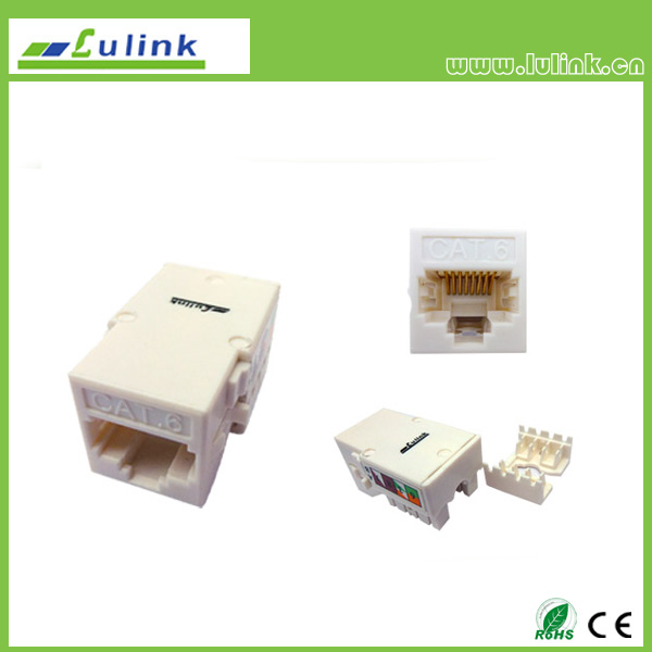 UTP Cat.6 RJ45 Keystone Jack 90Degree