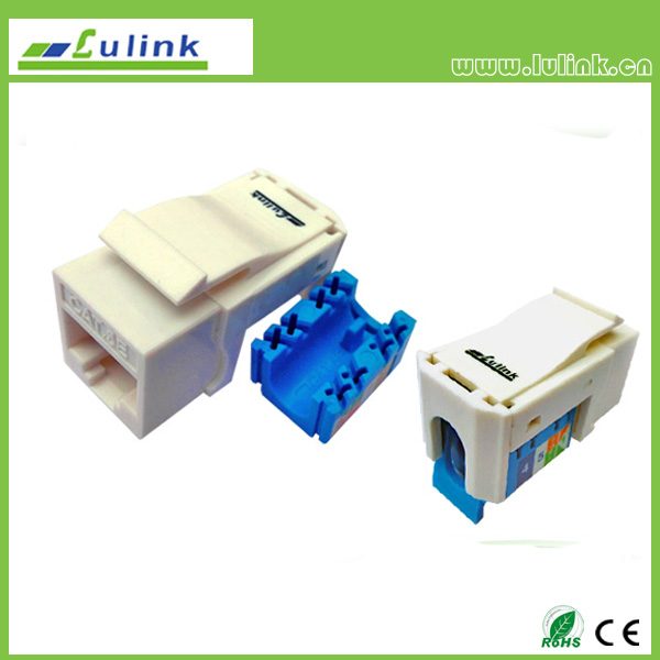 UTP Cat.5e RJ45 Keystone Jack 90 Degree,tooless