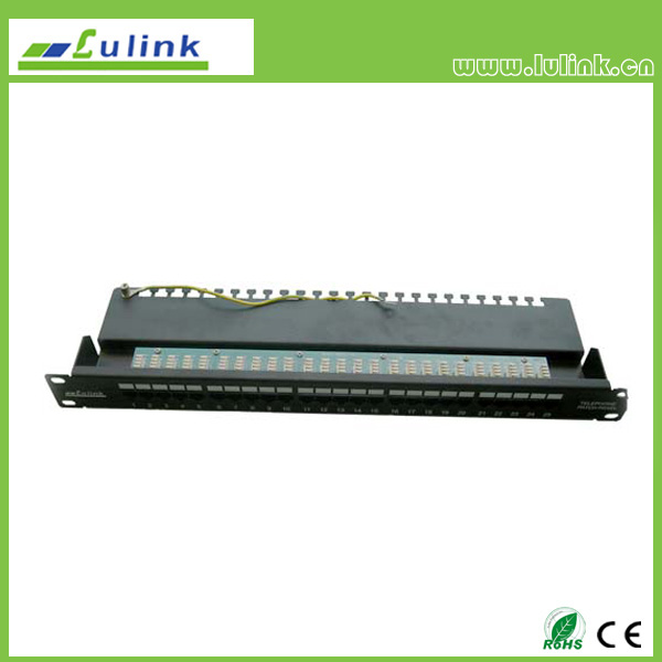 25 PORT Telecom UTP Patch Panel （krone End）