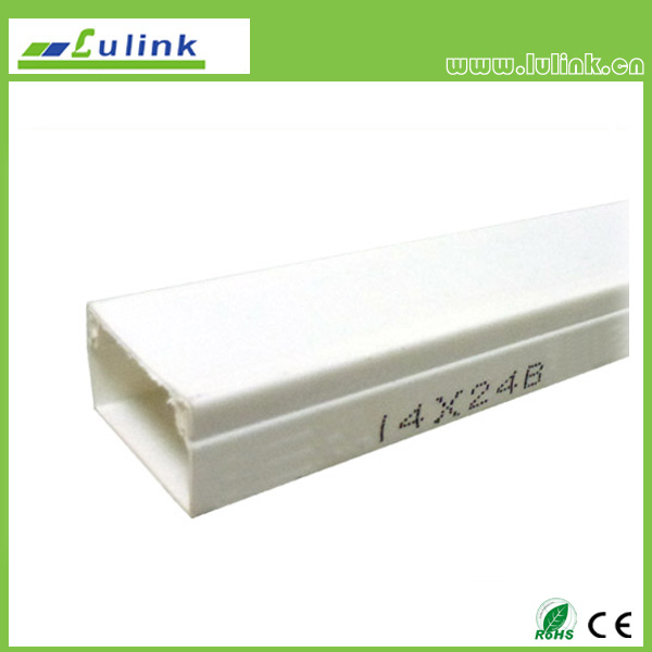 LK-PVCTK013. PVC cable trunking 14*24B MM