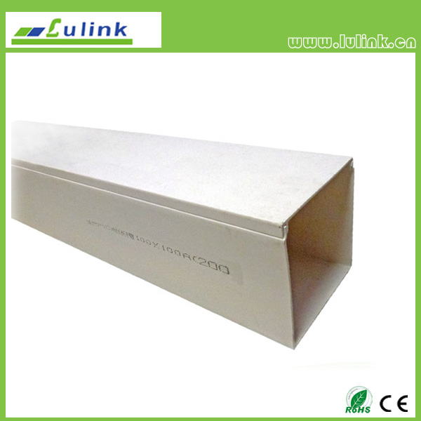 LK-PVCTK001. PVC cable trunking 100*100MM