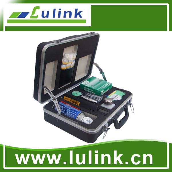 Deluxe Fiber Optic Cleaning Kit with 400X Inspection Scope