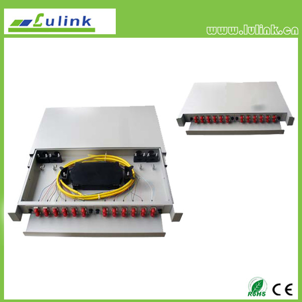 24 core fiber optic distribution frame