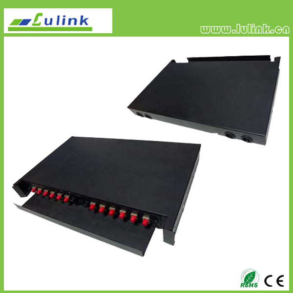 12 core fiber optic distribution frame