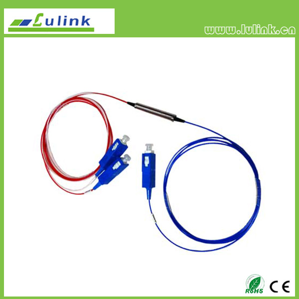 Blockless PLC splitter 1*2，SC/PC