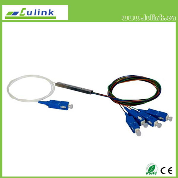 Blockless PLC splitter 1*4，SC/PC，singlemode