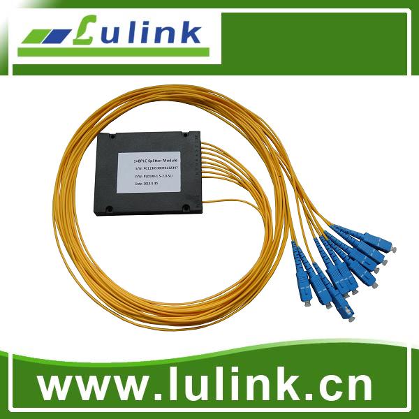 PLC splitter module 1*8，SC/PC