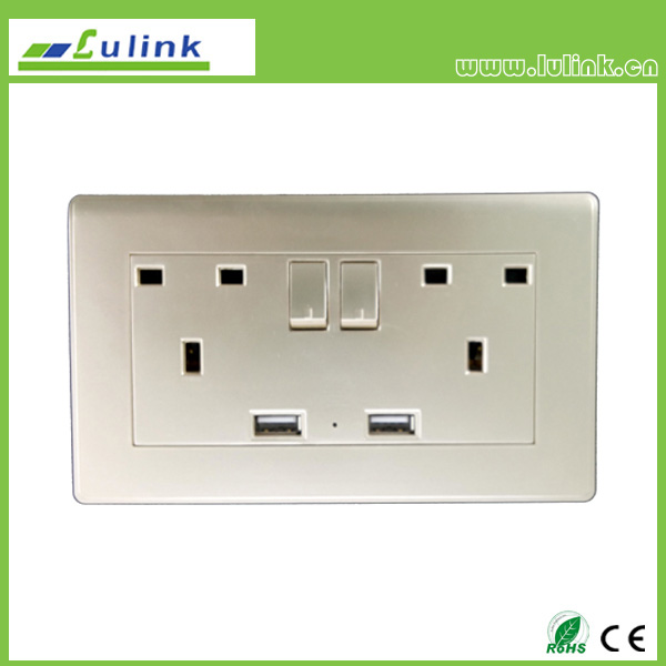 USB Intelligent Socket/USB outlet/USB wall plate