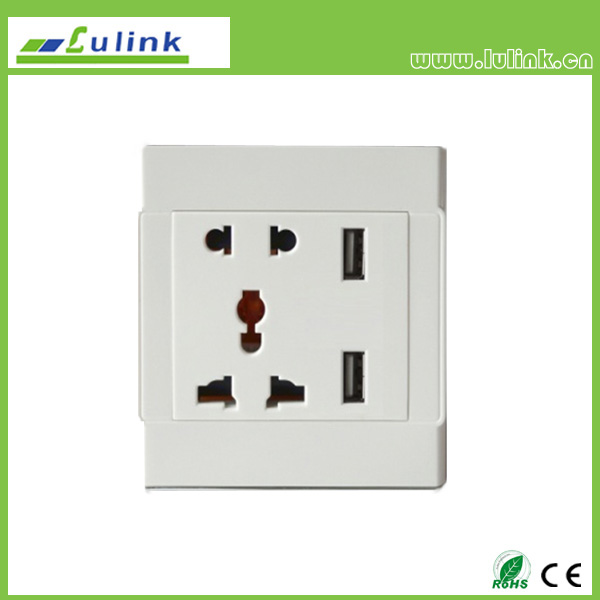 USB Intelligent Socket/USB outlet/USB wall plate