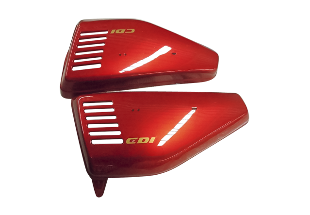 Fuel tank & Cover comp-Side cover red1